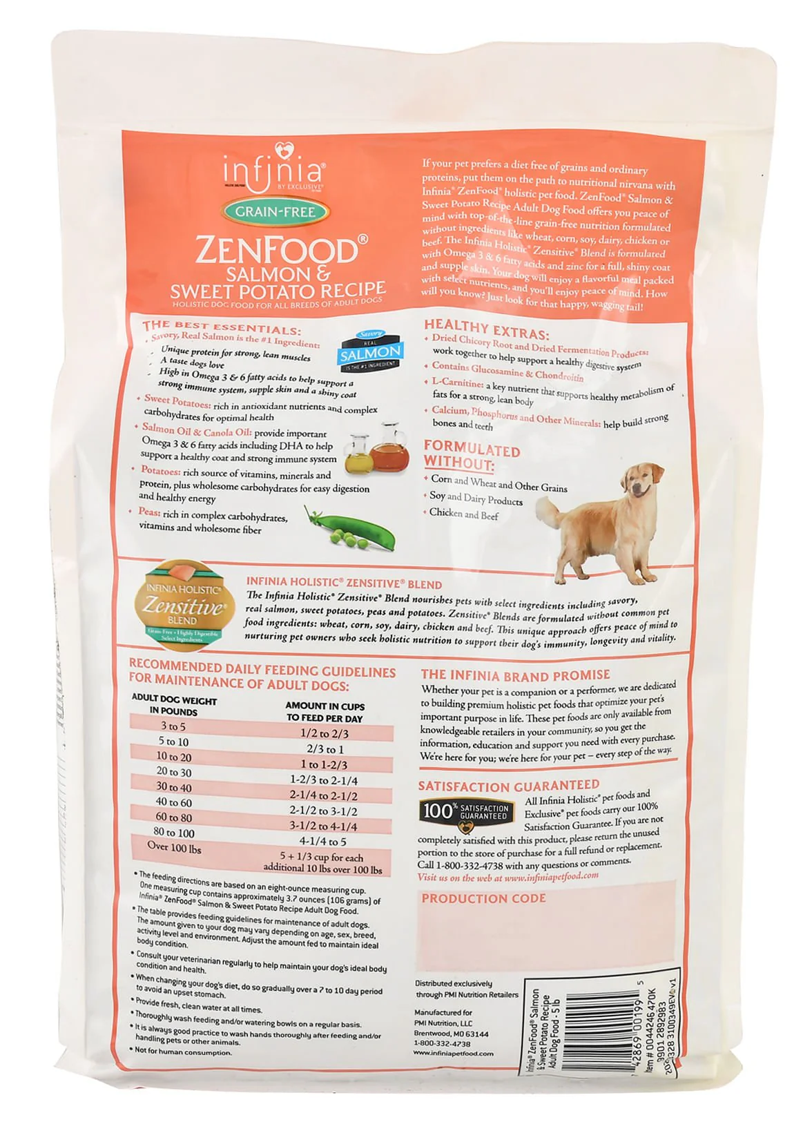 Infinia Grain-Free Zen Salmon Dog Food - Buy Pet Shop