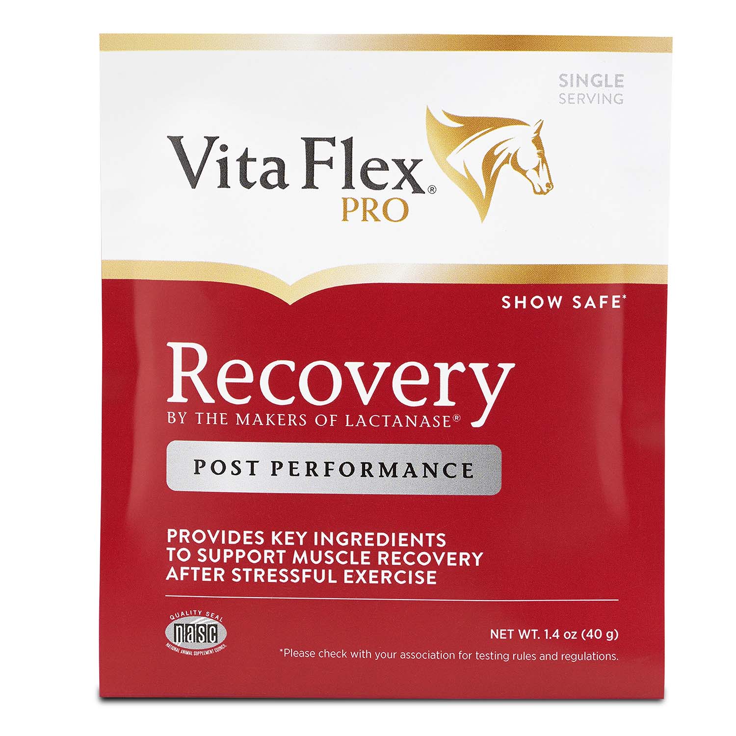 Vita Flex Pro Recovery Post Performance Supplement, Single Serve packet - Buy Pet Shop