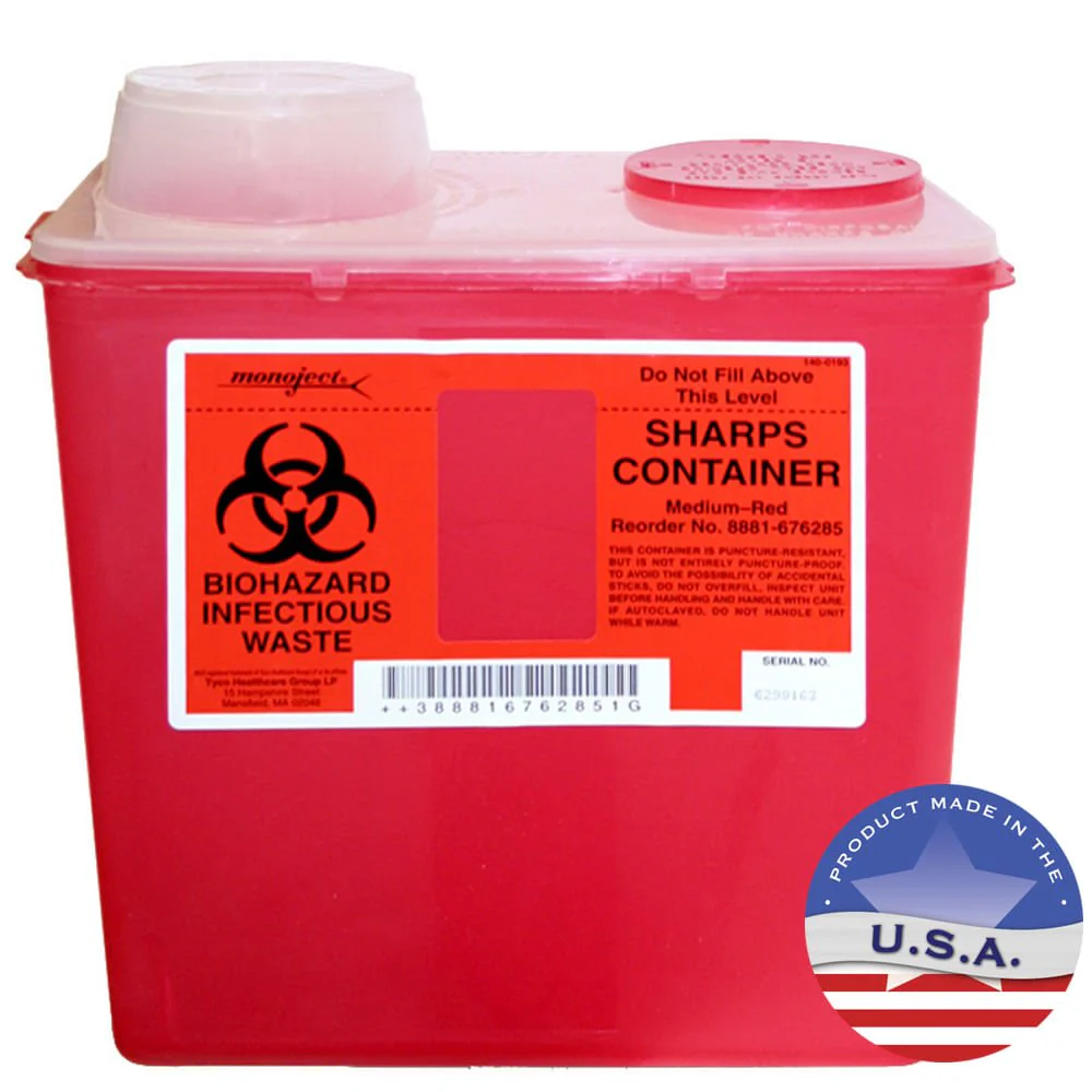 Sharps Biohazard Container - Buy Pet Shop