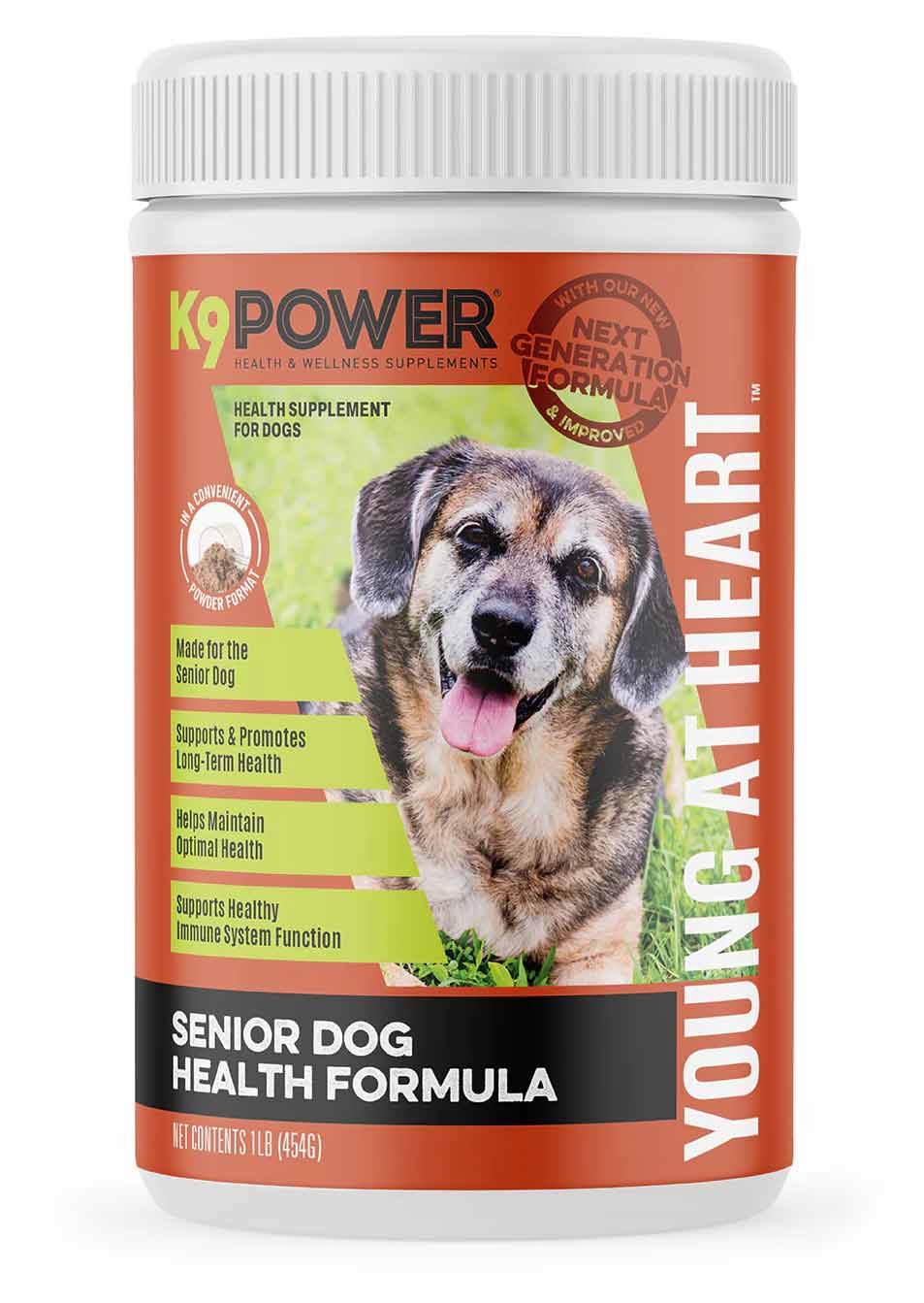 K9 Power Young at Heart Senior Dog Health Formula - Buy Pet Shop