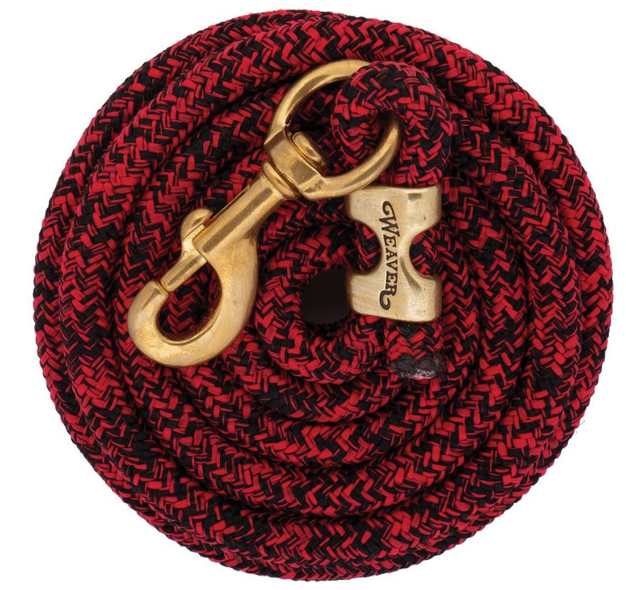 Weaver 10' Mosaic Poly Lead Rope with Bolt Snap - Buy Pet Shop