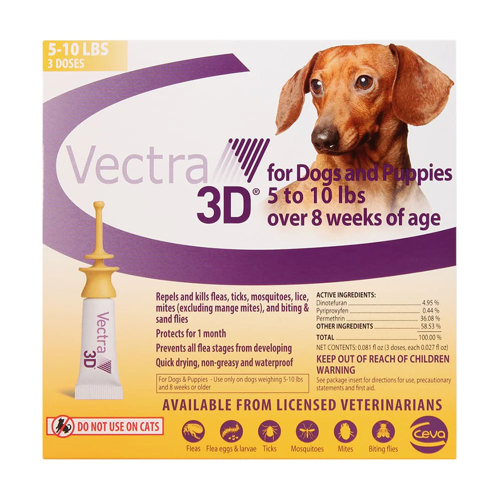 Vectra 3D Flea & Tick Spot Treatment for Dogs - Buy Pet Shop