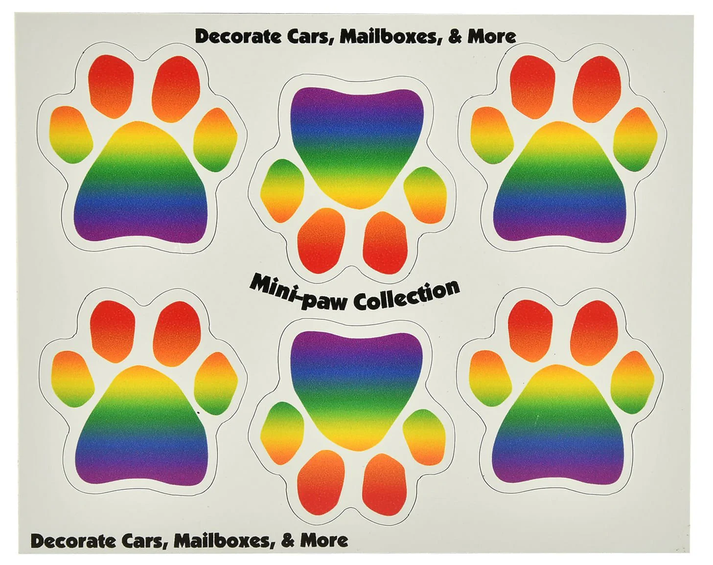 6 Mini-PAWS Magnets - Buy Pet Shop