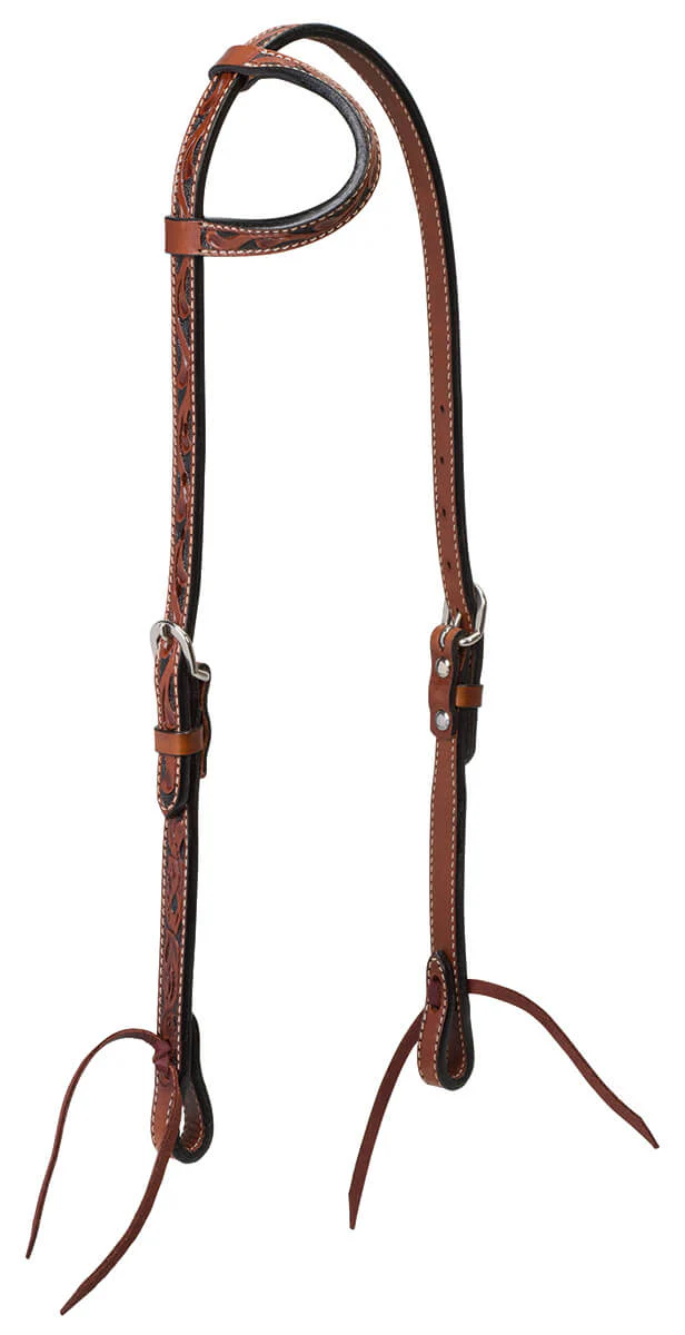 Weaver Turquoise Cross Floral Carved Sliding Ear Headstall - Buy Pet Shop