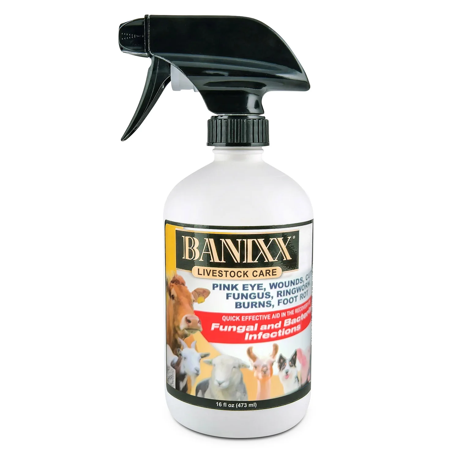 Banixx Livestock Care Spray, 16 oz - Buy Pet Shop