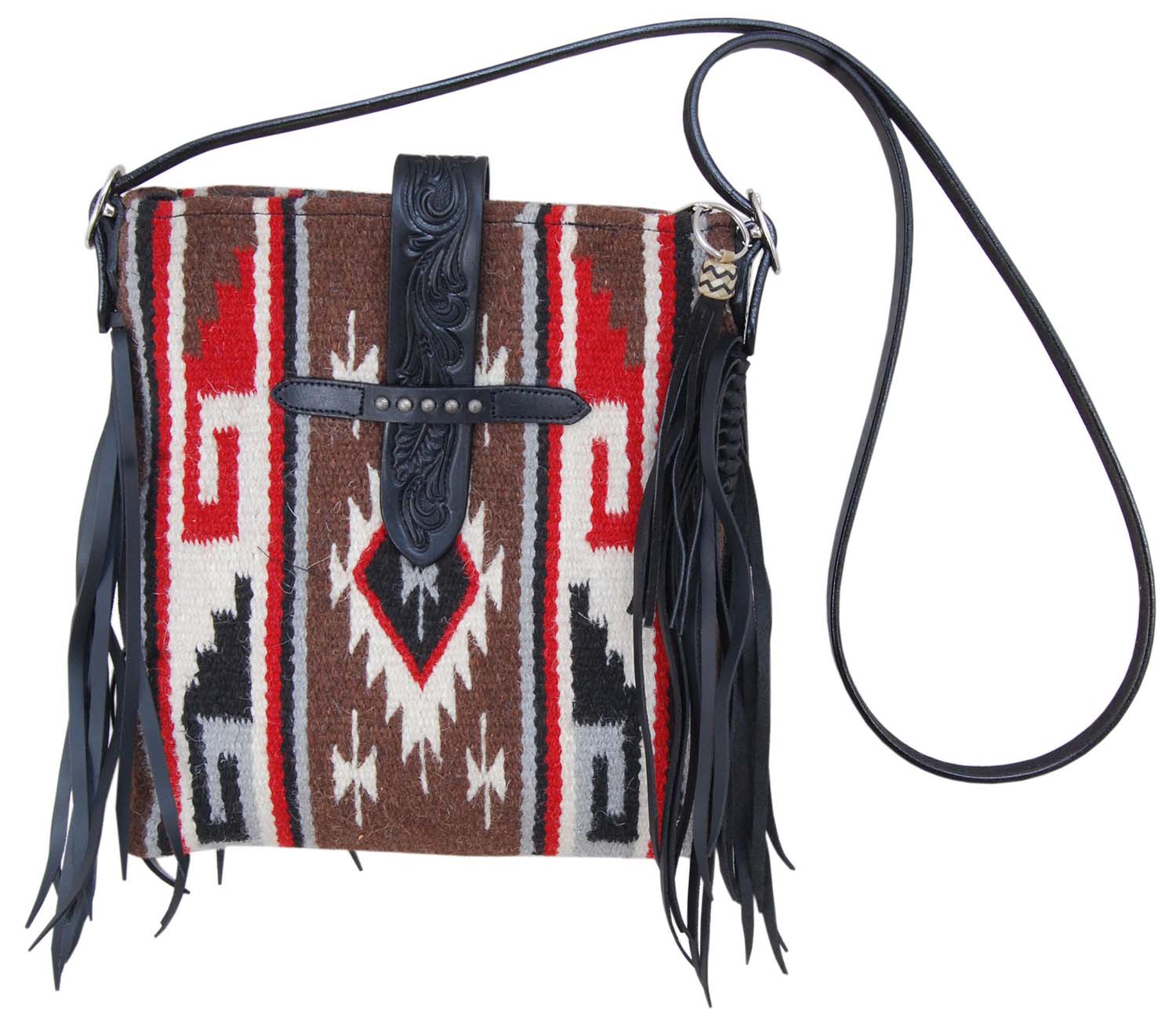 Rafter T Navajo Crossbody, Chocolate and Cream - Buy Pet Shop