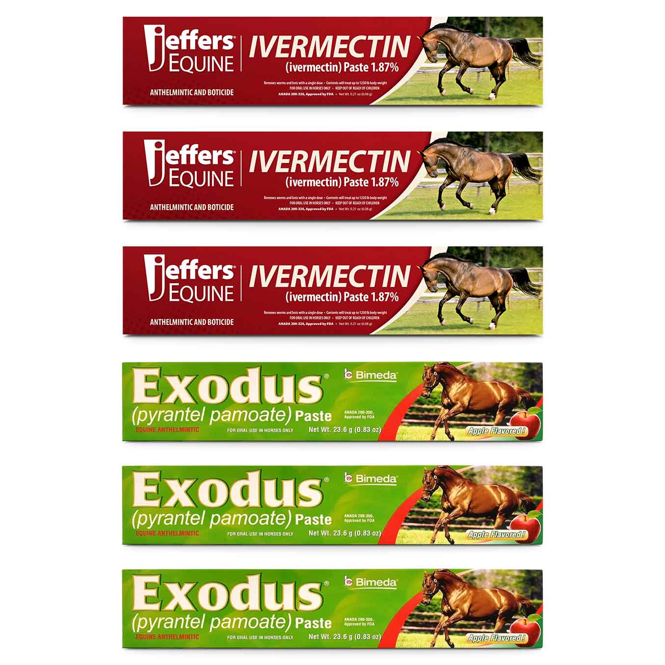 1-Year Horse Deworming Kit - Buy Pet Shop