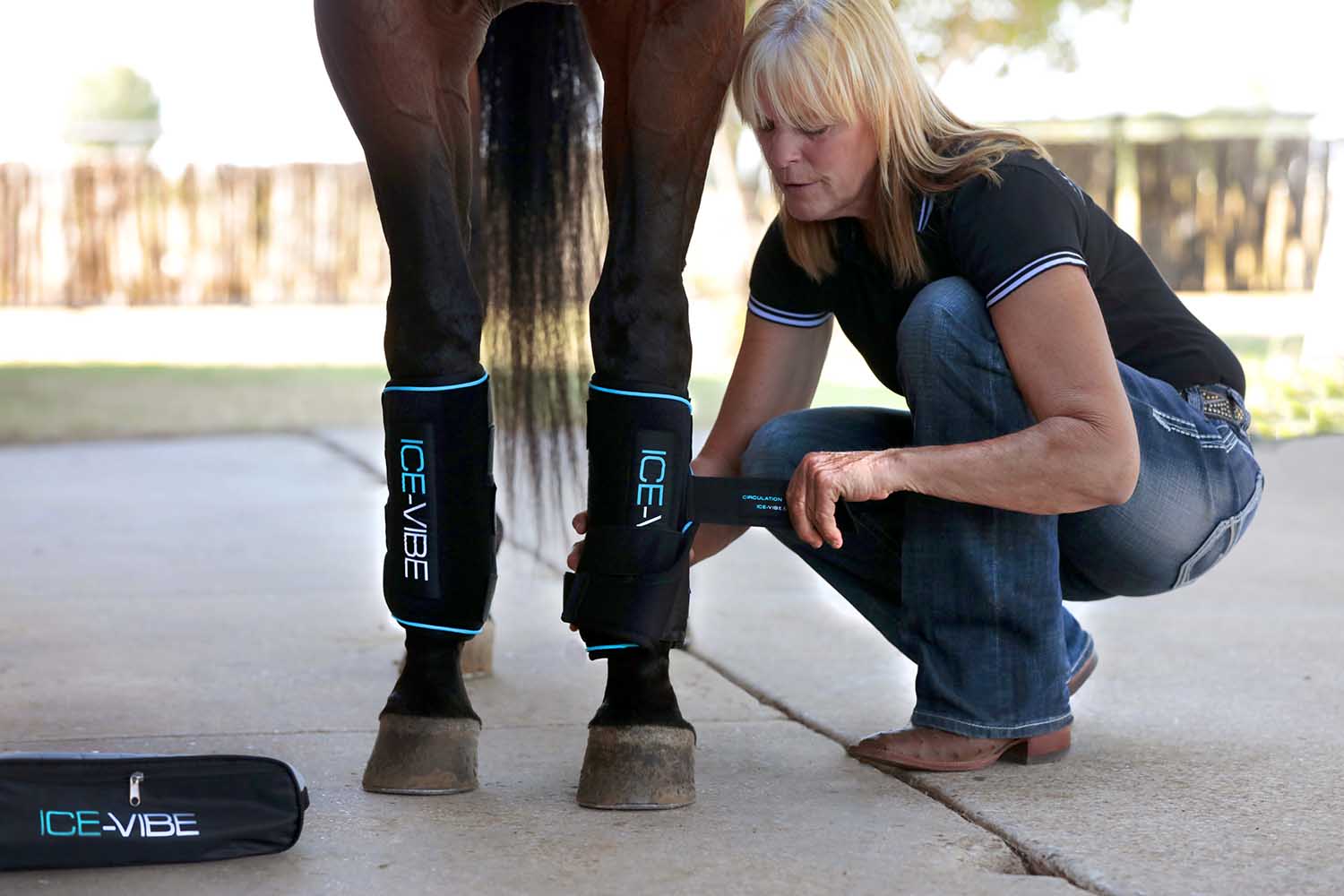 Ice Vibe Therapy Boot for Horses, 2 Pack - Buy Pet Shop