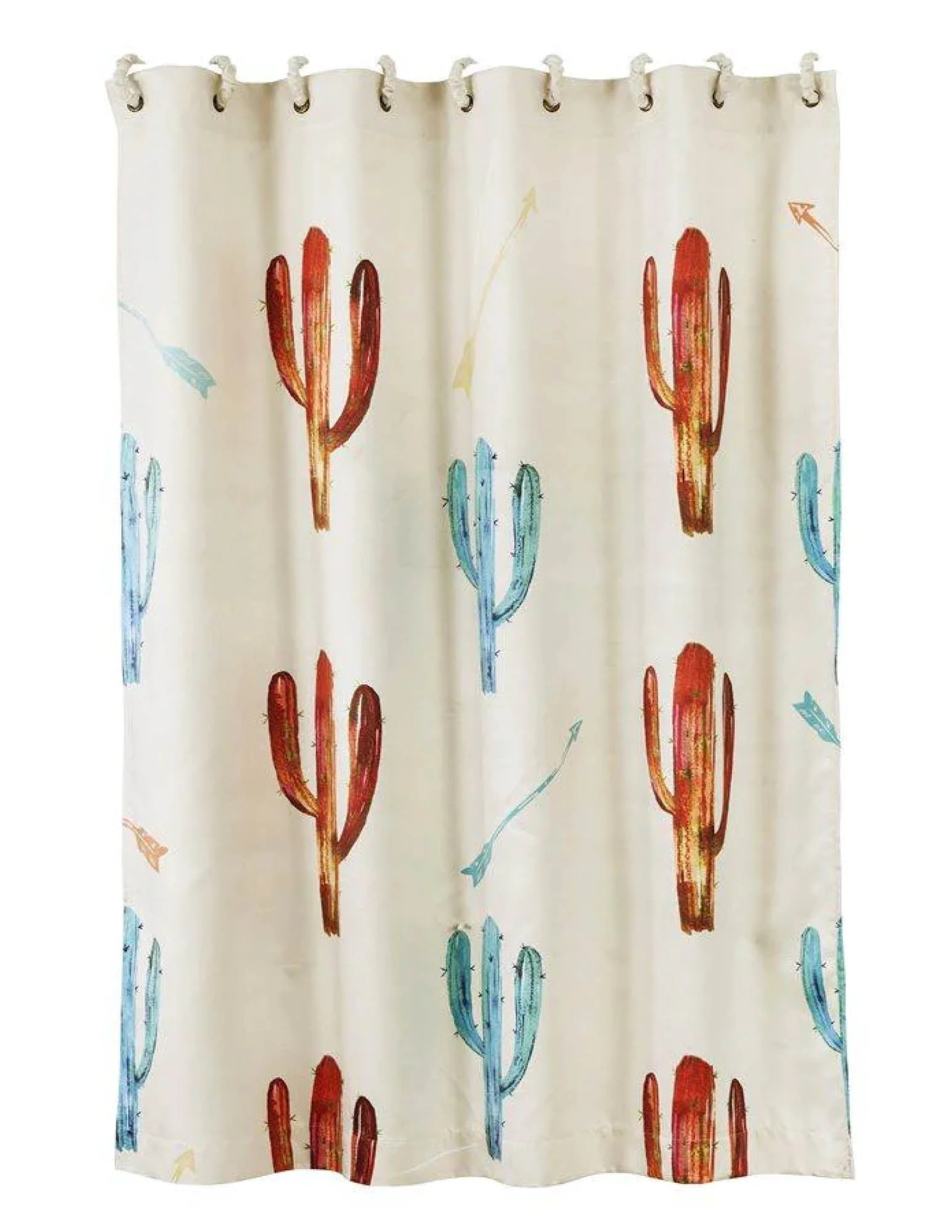 Cactus & Arrow Shower Curtain - Buy Pet Shop