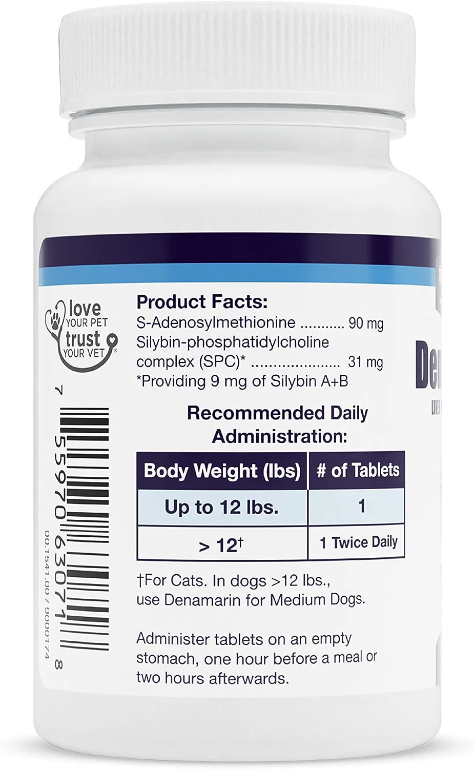 Nutramax Denamarin Liver Health Tablets for Dogs and Cats - Buy Pet Shop