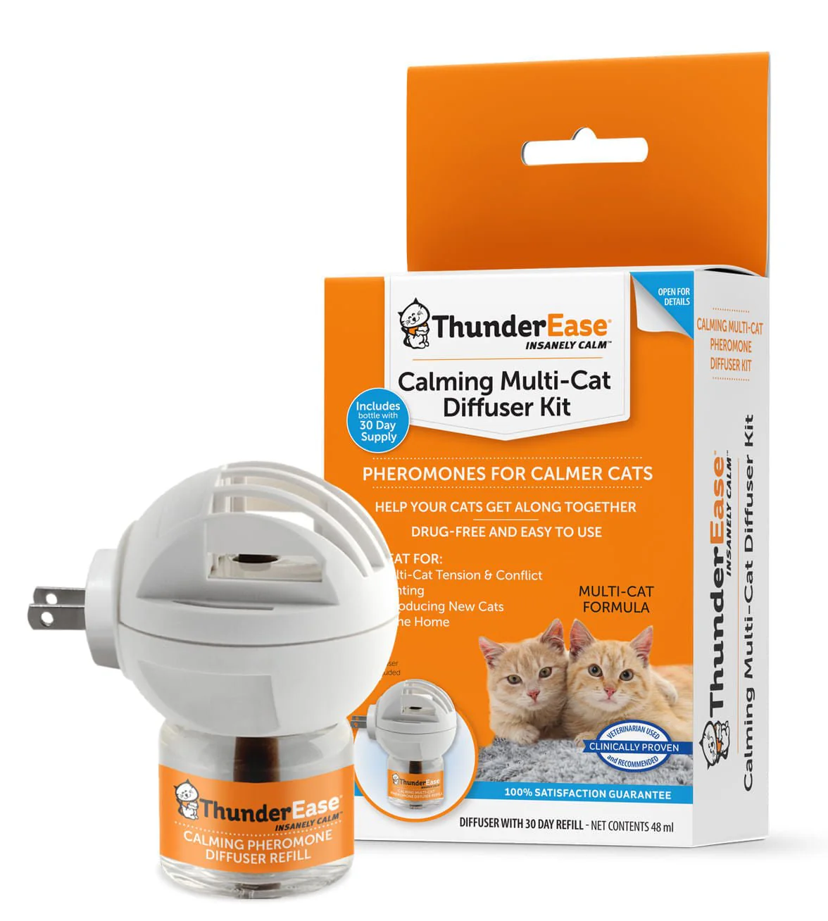 ThunderEase Multi-Cat Calming Diffuser Kit - Buy Pet Shop