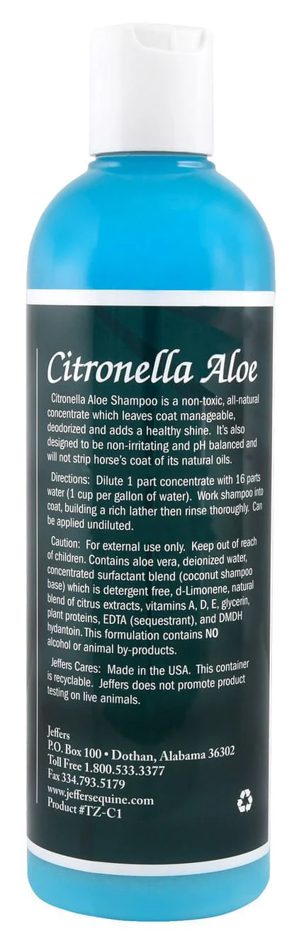 Equine Citronella Aloe All-Natural Horse Shampoo - Buy Pet Shop