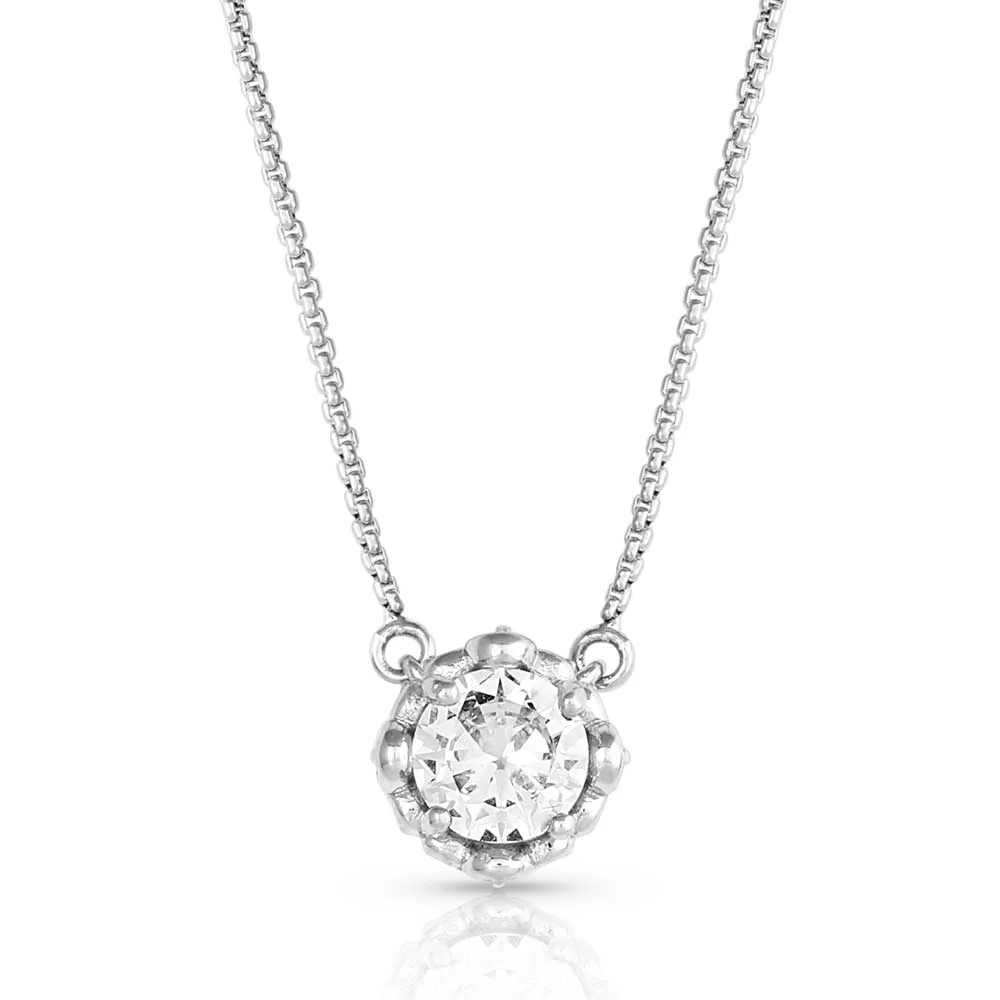 On the Edge Crystal Necklace - Buy Pet Shop