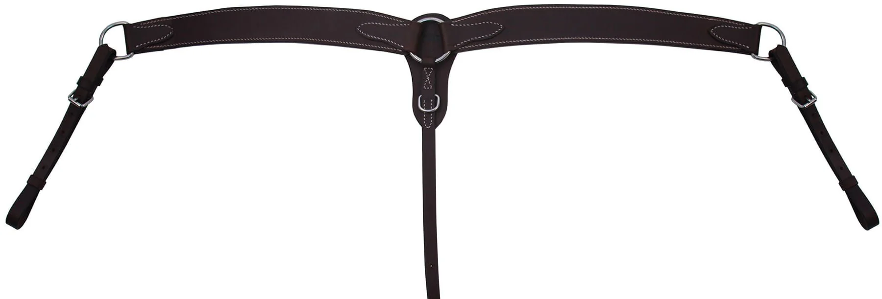 Buffalo Leather 2-Ply Contoured Breast Collar - Buy Pet Shop