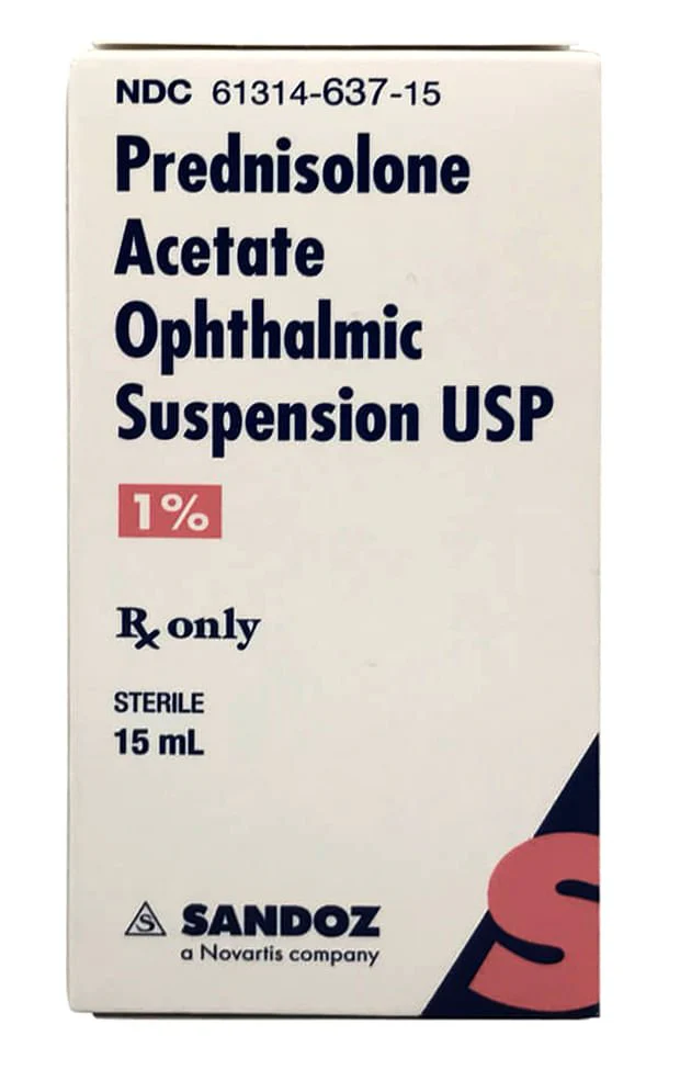 Rx Prednisolone Acetate (Generic) Ophthalmic Suspension for Horses & Dogs, 15 mL - Buy Pet Shop