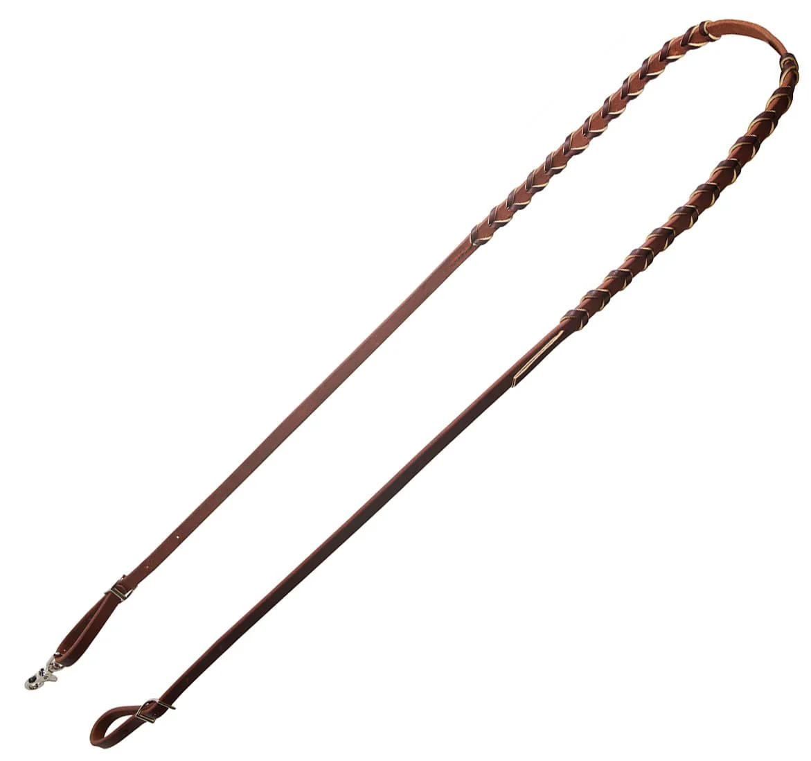 Professional's Choice Heavy Oiled Laced Barrel Reins - Buy Pet Shop
