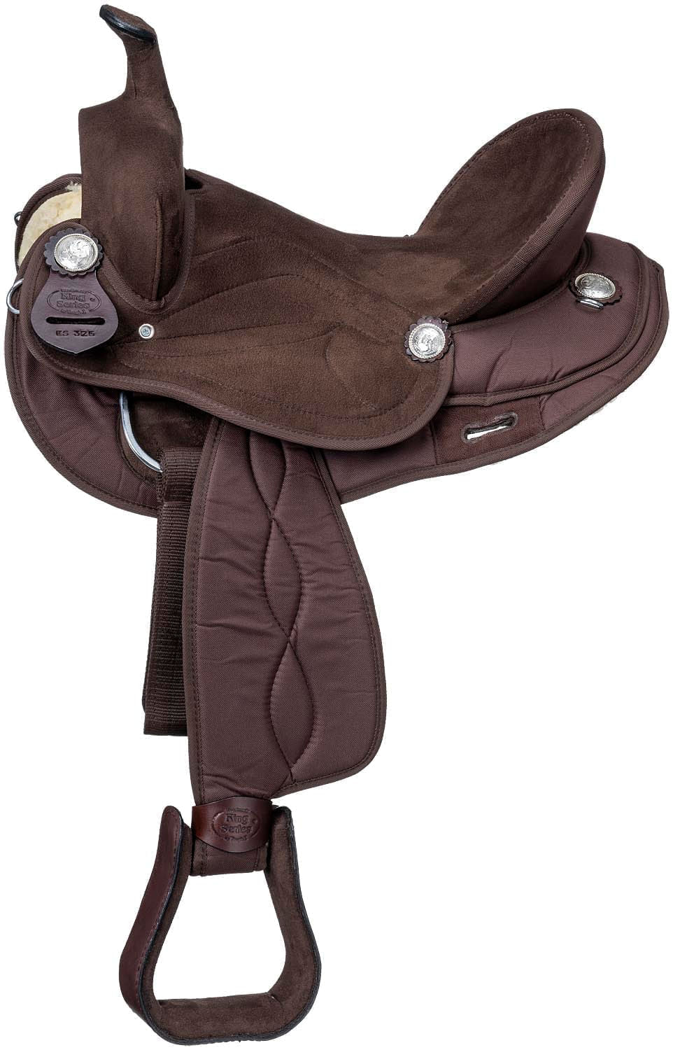 King Series Suede Seat Synthetic Trail Saddle - Buy Pet Shop