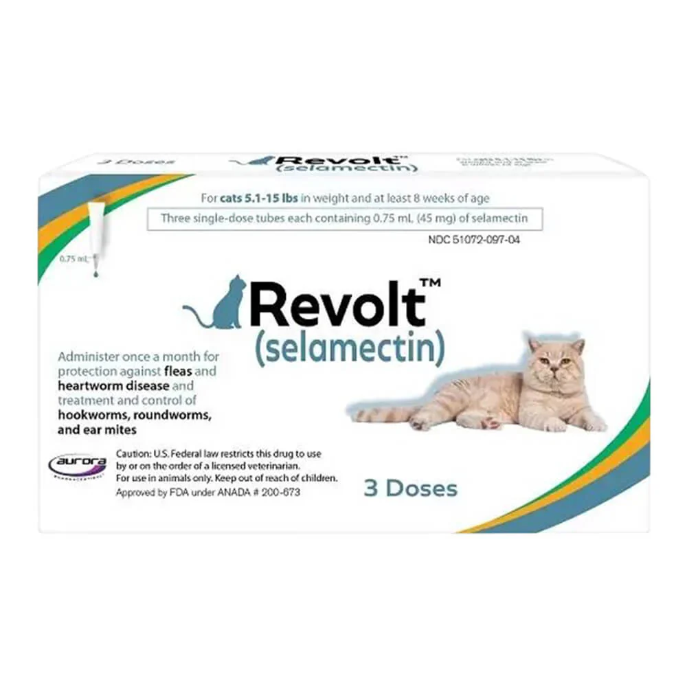 Rx Revolt (Selamectin) for Cats - Buy Pet Shop