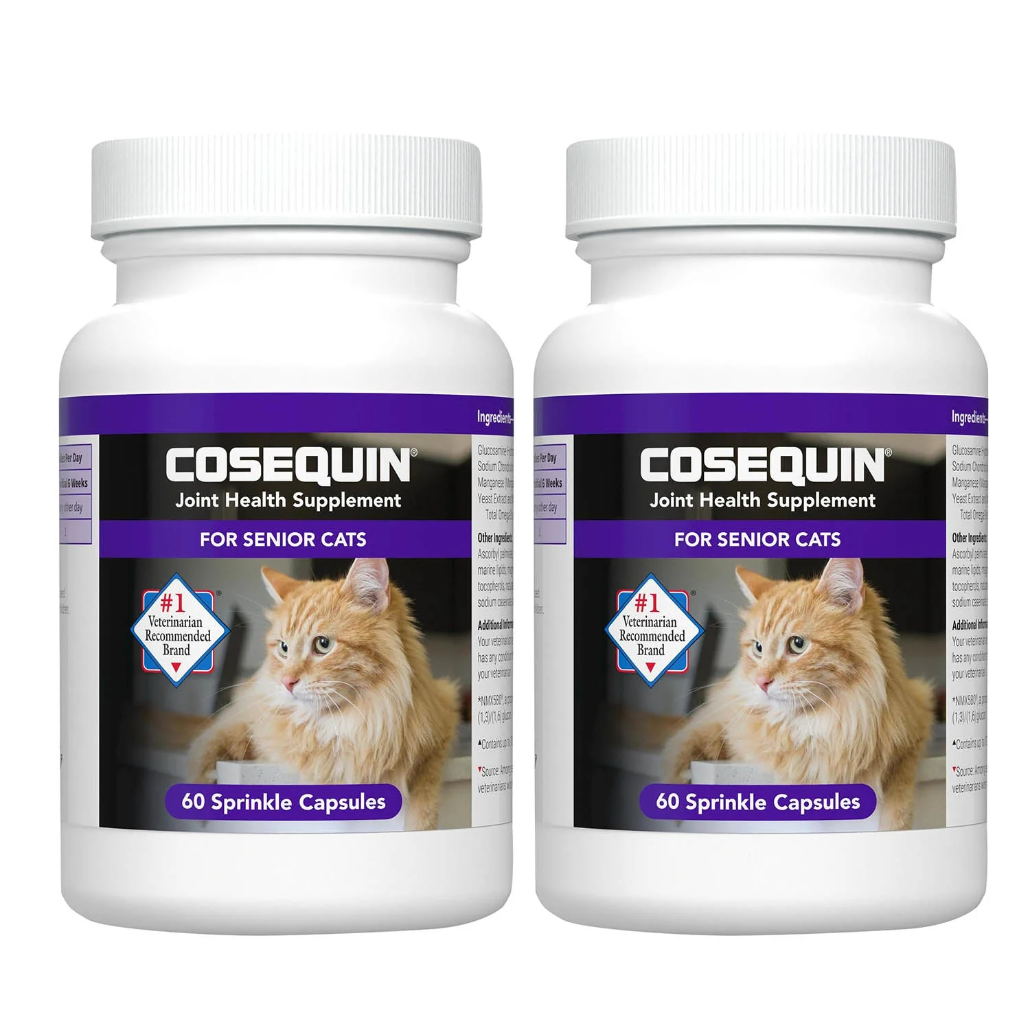 Nutramax Cosequin Senior Joint Health Supplement for Cats, 60 Sprinkle Capsules - Buy Pet Shop