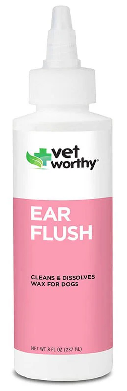 Vet Worthy Ear Flush for Dogs, 8 oz - Buy Pet Shop
