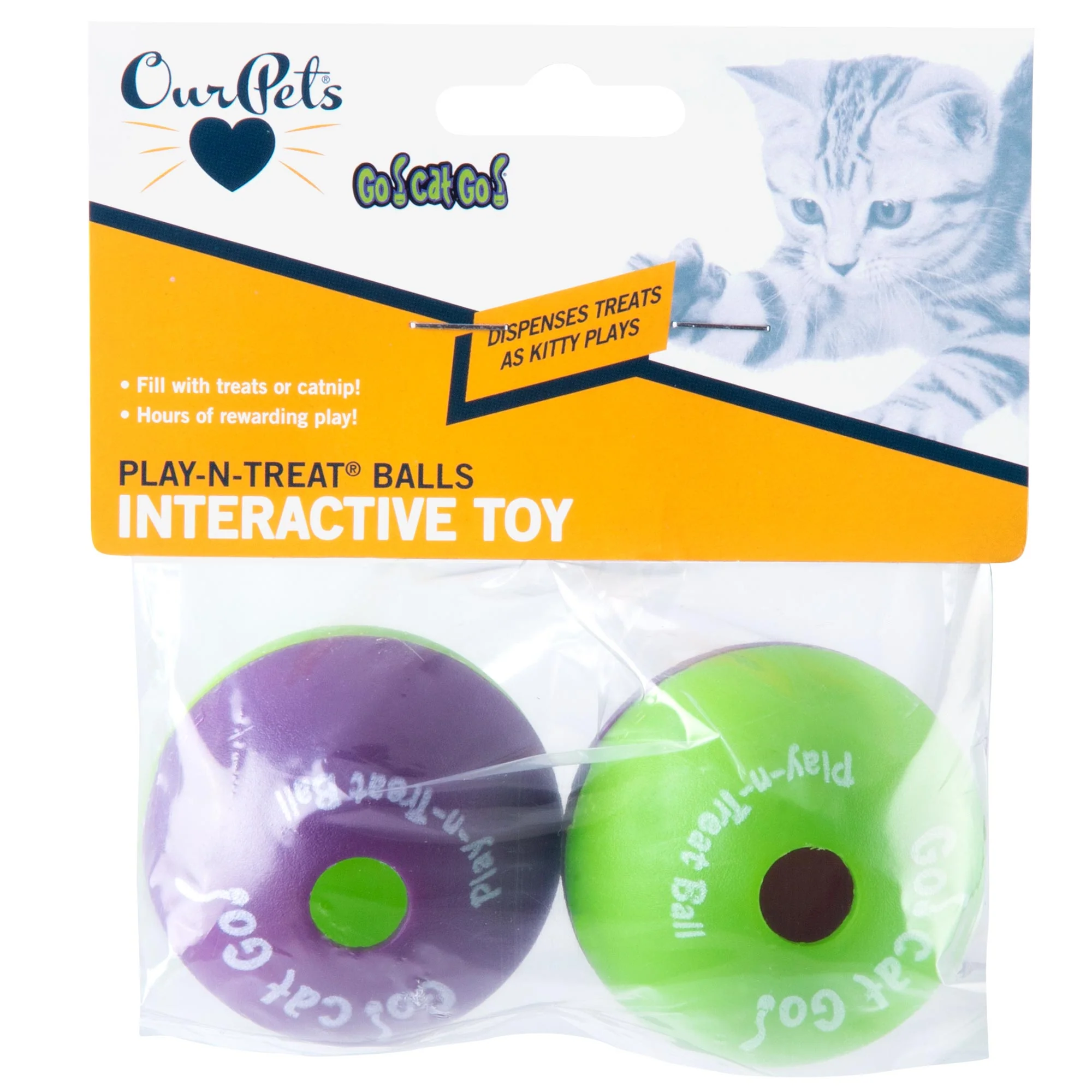 Go! Cat Go! Play-N-Treat Twin Pack - Buy Pet Shop