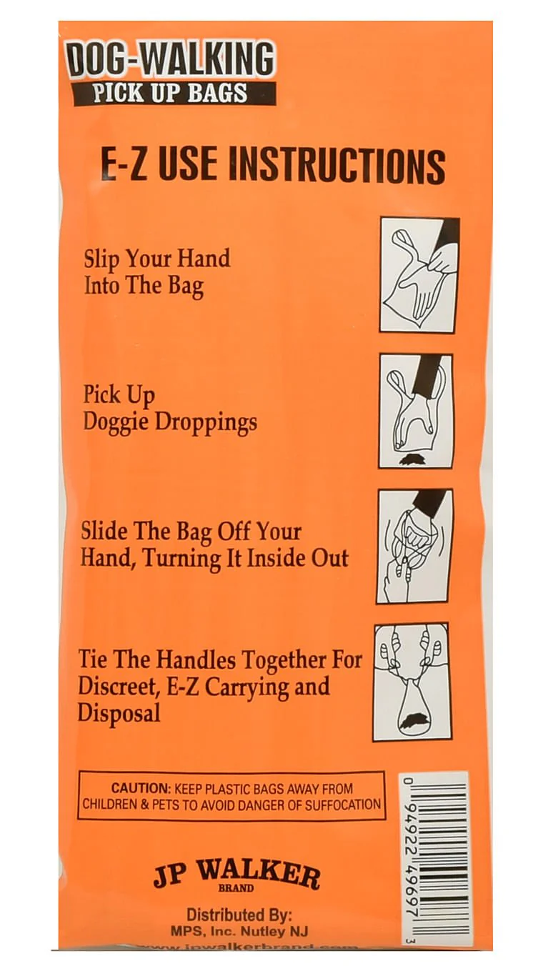 JP Walker Dog-Walking Pick Up Bags, 100 ct - Buy Pet Shop