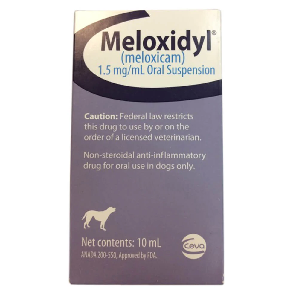 Rx Meloxidyl (meloxicam) 1.5mg/mL Oral Suspension for Dogs - Buy Pet Shop