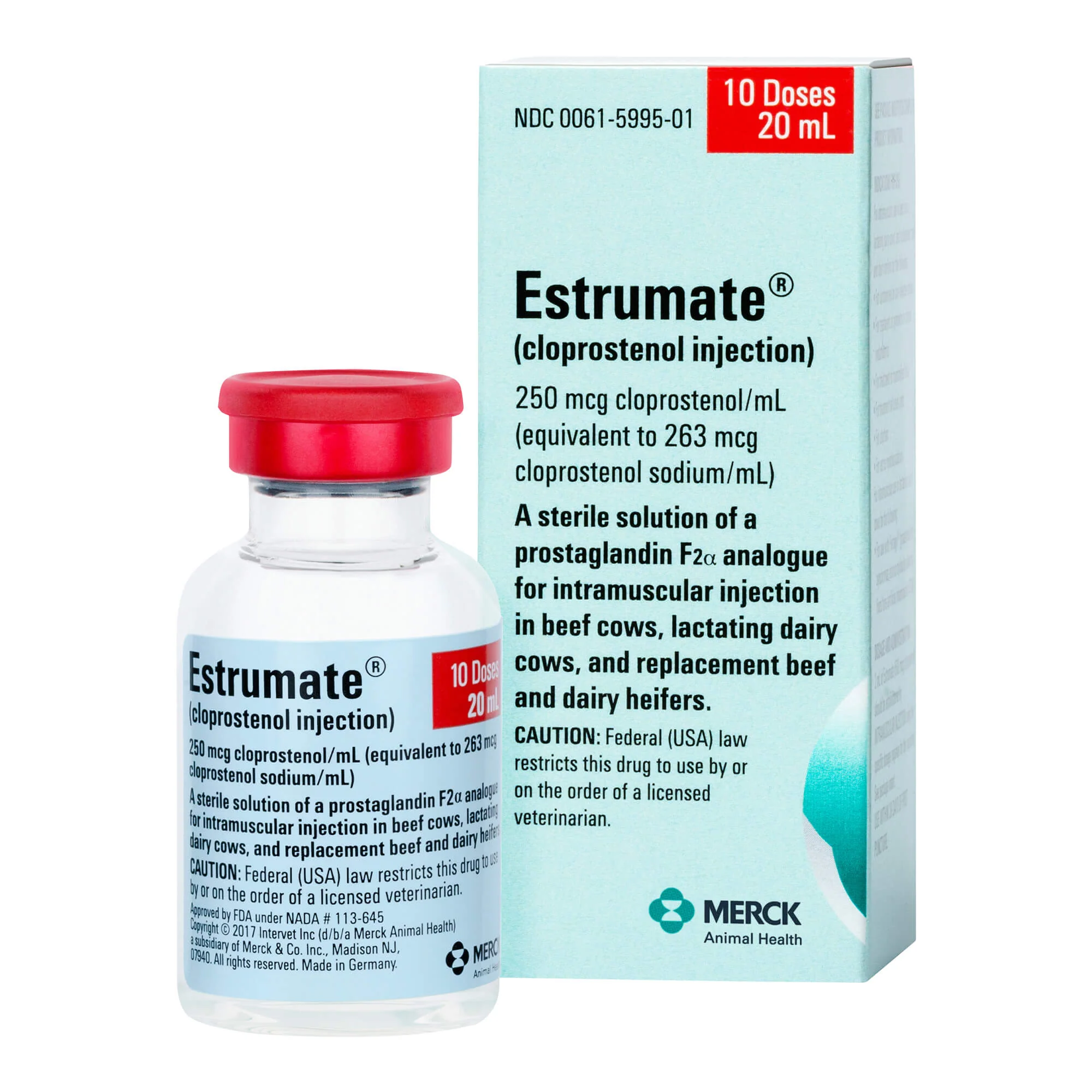 Rx Estrumate (cloprostenol injection) for Cattle - Buy Pet Shop
