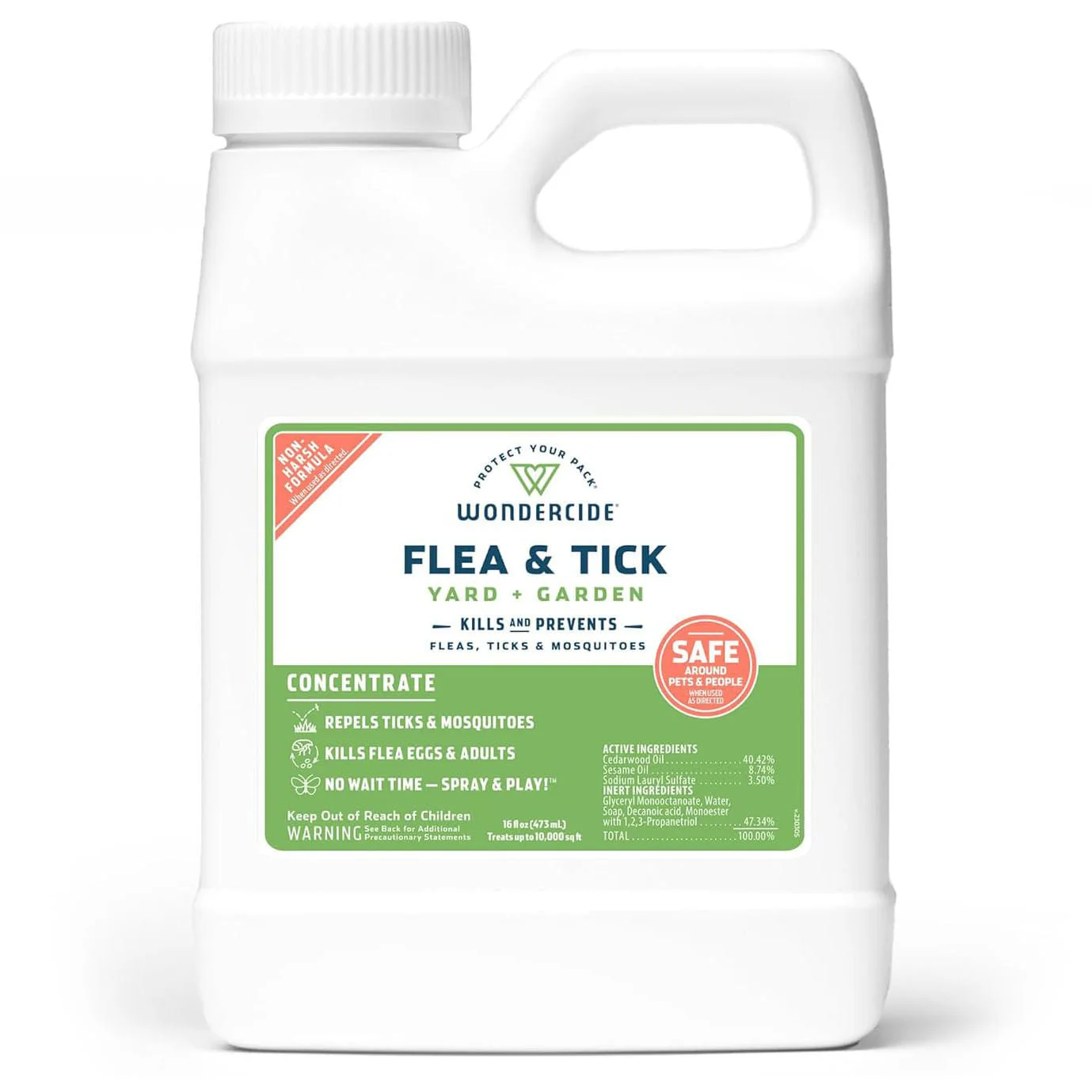Wondercide Flea, Tick & Mosquito Control Concentrate for Yard + Garden - Buy Pet Shop