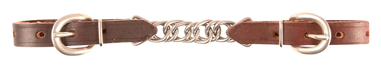 Martin Saddlery Latigo and Flat Link Chain Curb Strap - Buy Pet Shop