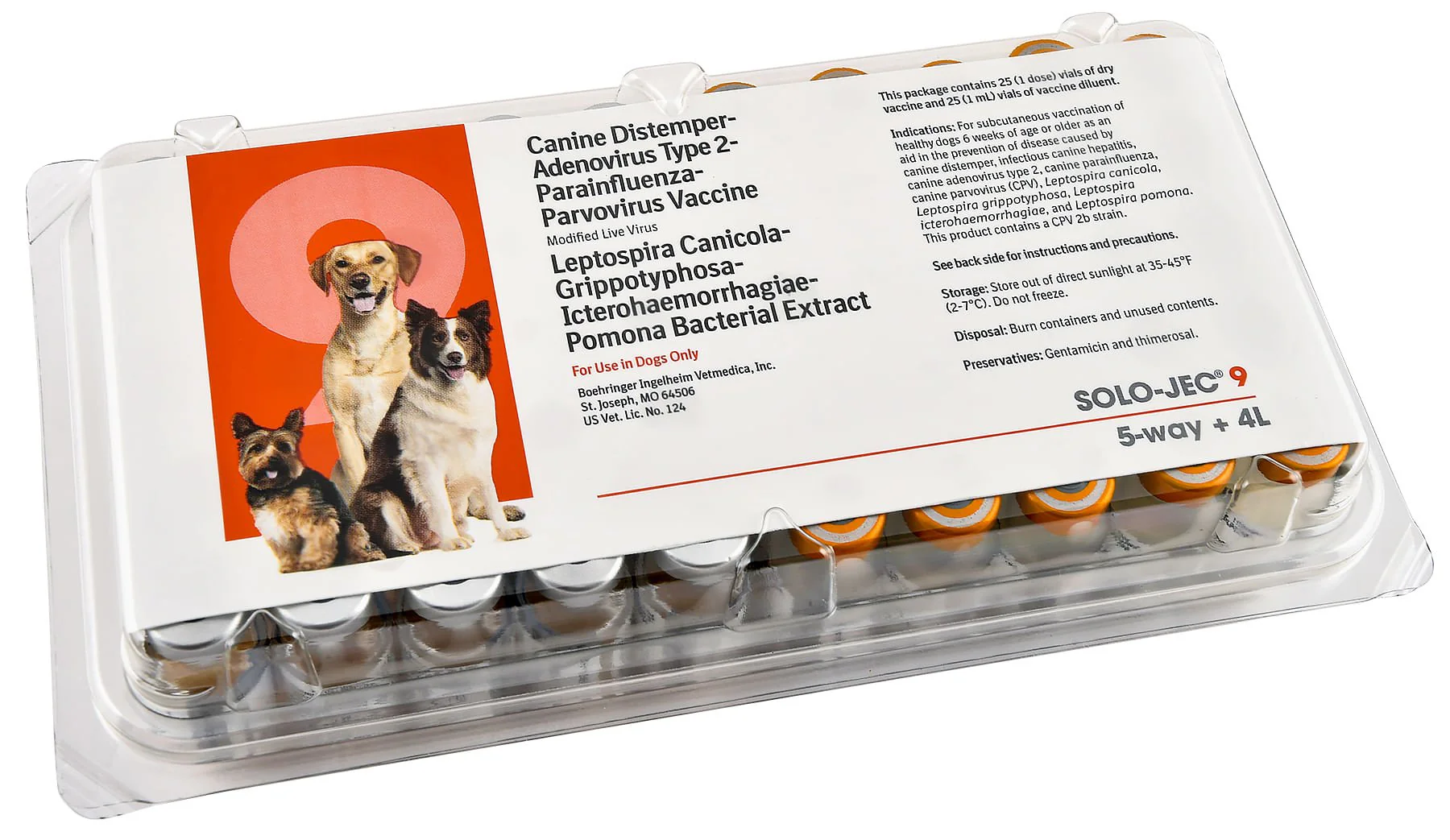 Solo-Jec 9 (9-Way Dog Vaccine) - Buy Pet Shop