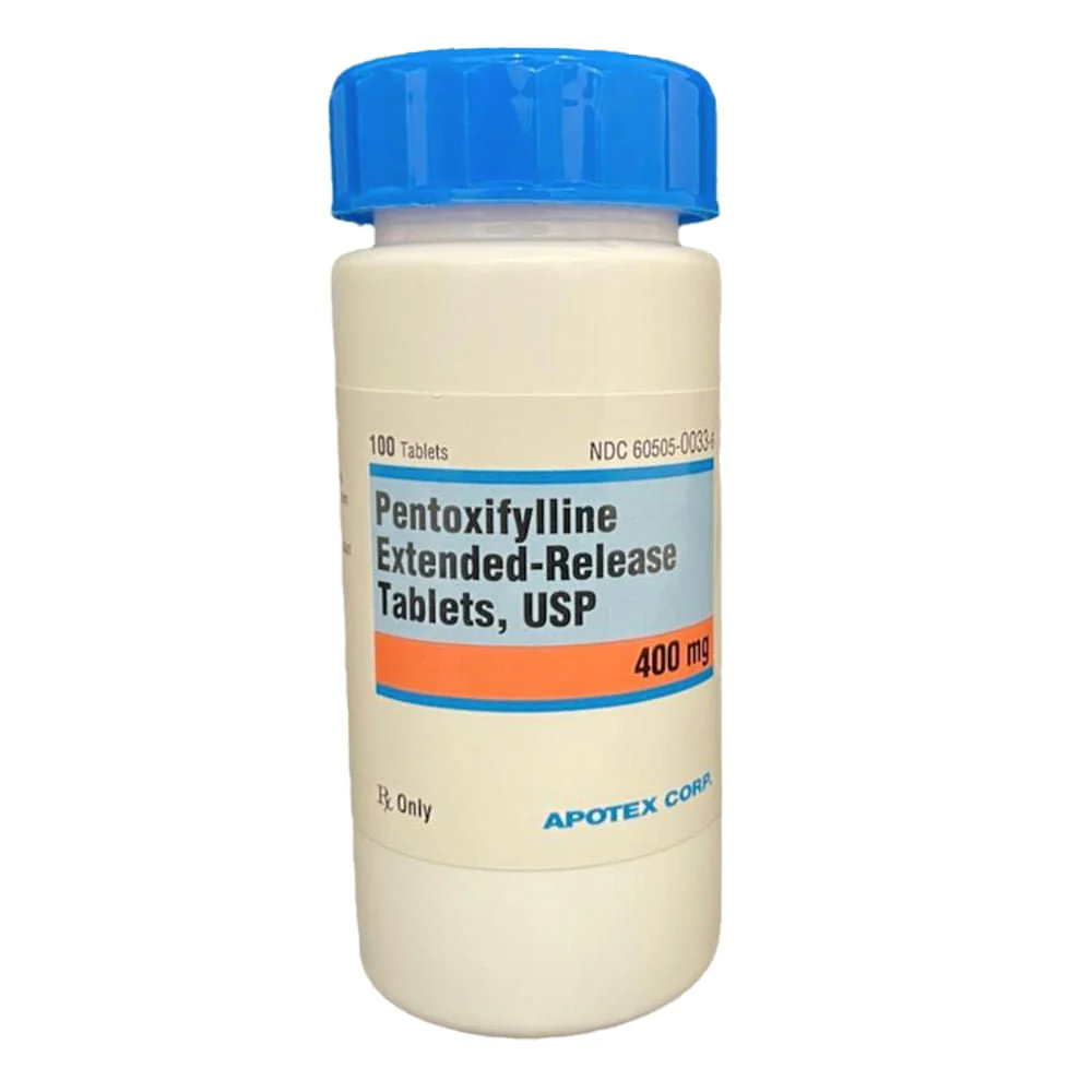 Rx Pentoxifylline ER (Generic) Tabs 400mg x 100ct - Buy Pet Shop