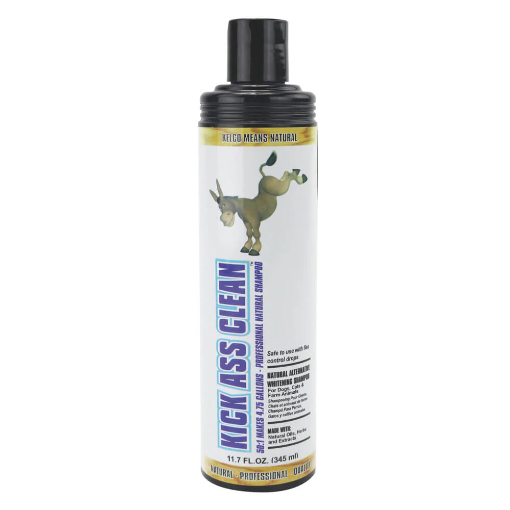 Kelco Kick Ass Clean Shampoo, 50:1, 11.7 oz - Buy Pet Shop