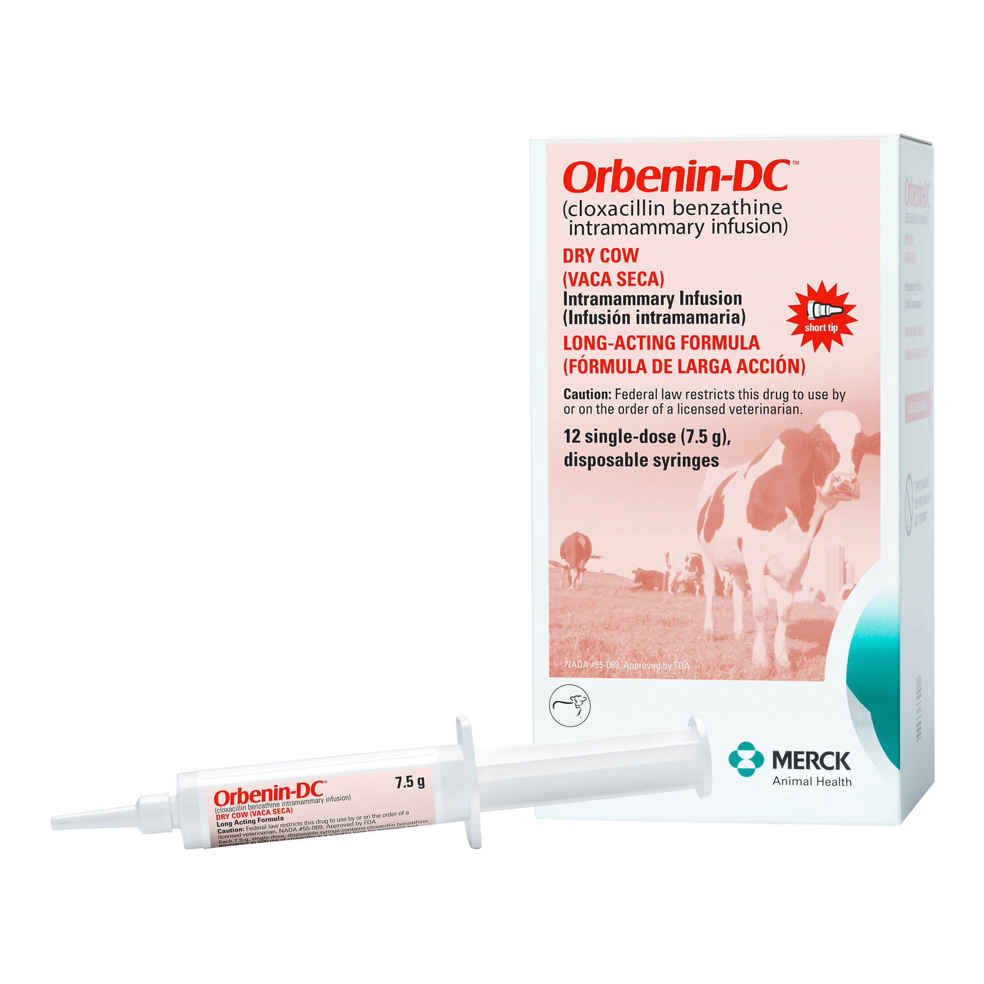 Rx Orbenin-DC (cloxacillin benzathine intramammary infusion) Dry Cow Formula, 12 Doses - Buy Pet Shop