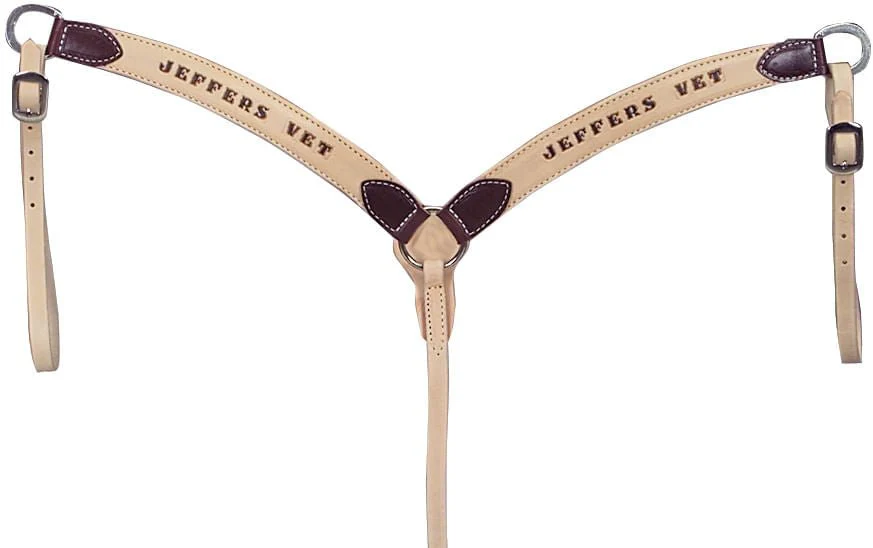 Personalized Leather Breast Collar - Buy Pet Shop