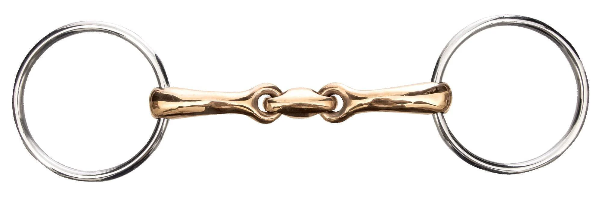 Oval Mouth Copper Loose Ring Horse Bit, 5