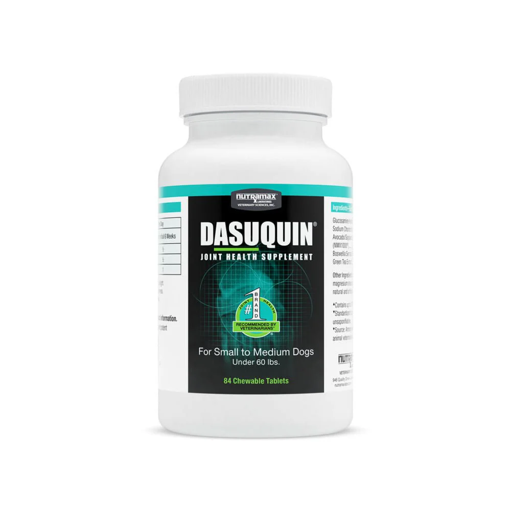 Nutramax Dasuquin for Dogs, Joint Health Supplement, Contains Glucosamine, Plus Chondroitin, ASU, and More, Supports Healthy Joints, Chewable Tablets - Buy Pet Shop