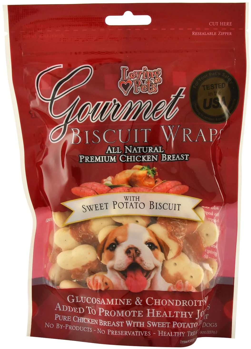 Gourmet Chicken Wraps, Sweet Potato Biscuit - Buy Pet Shop