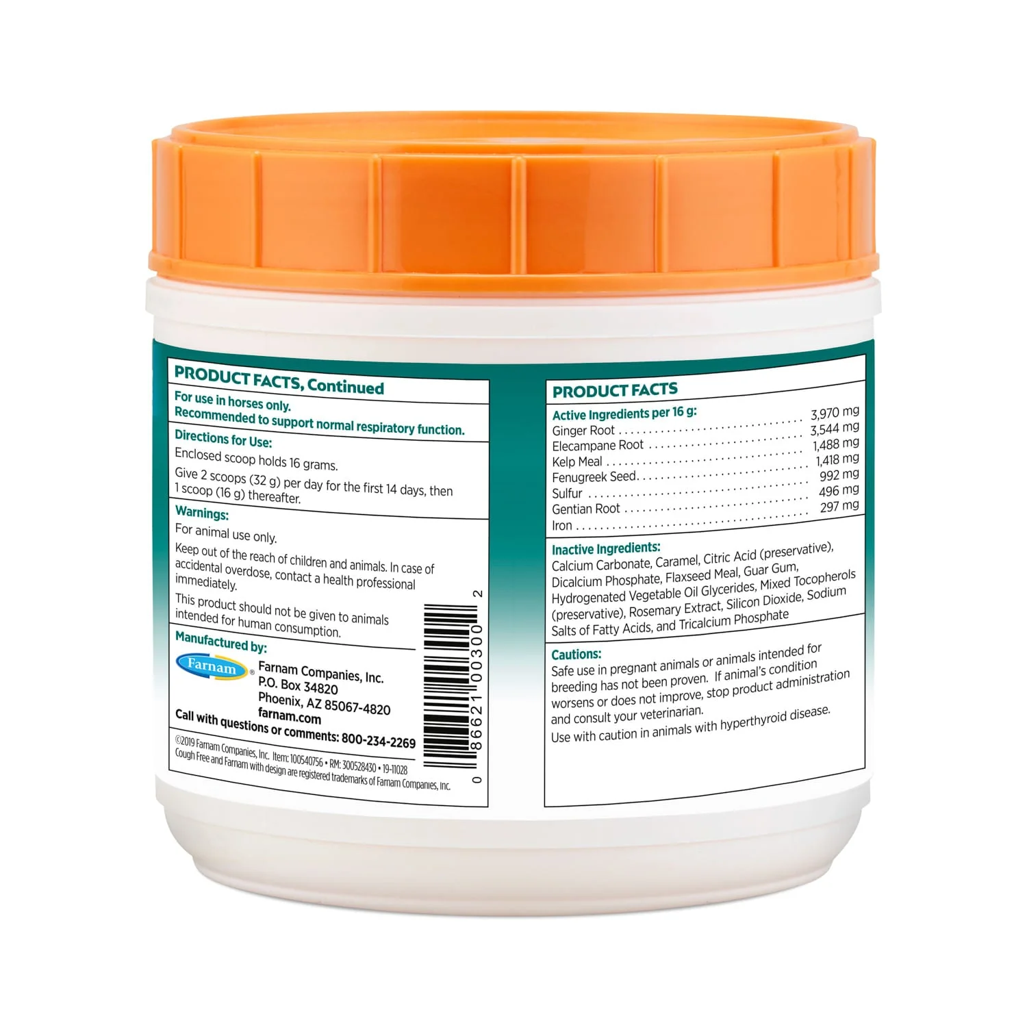 Cough Free Equine Pellets - Buy Pet Shop