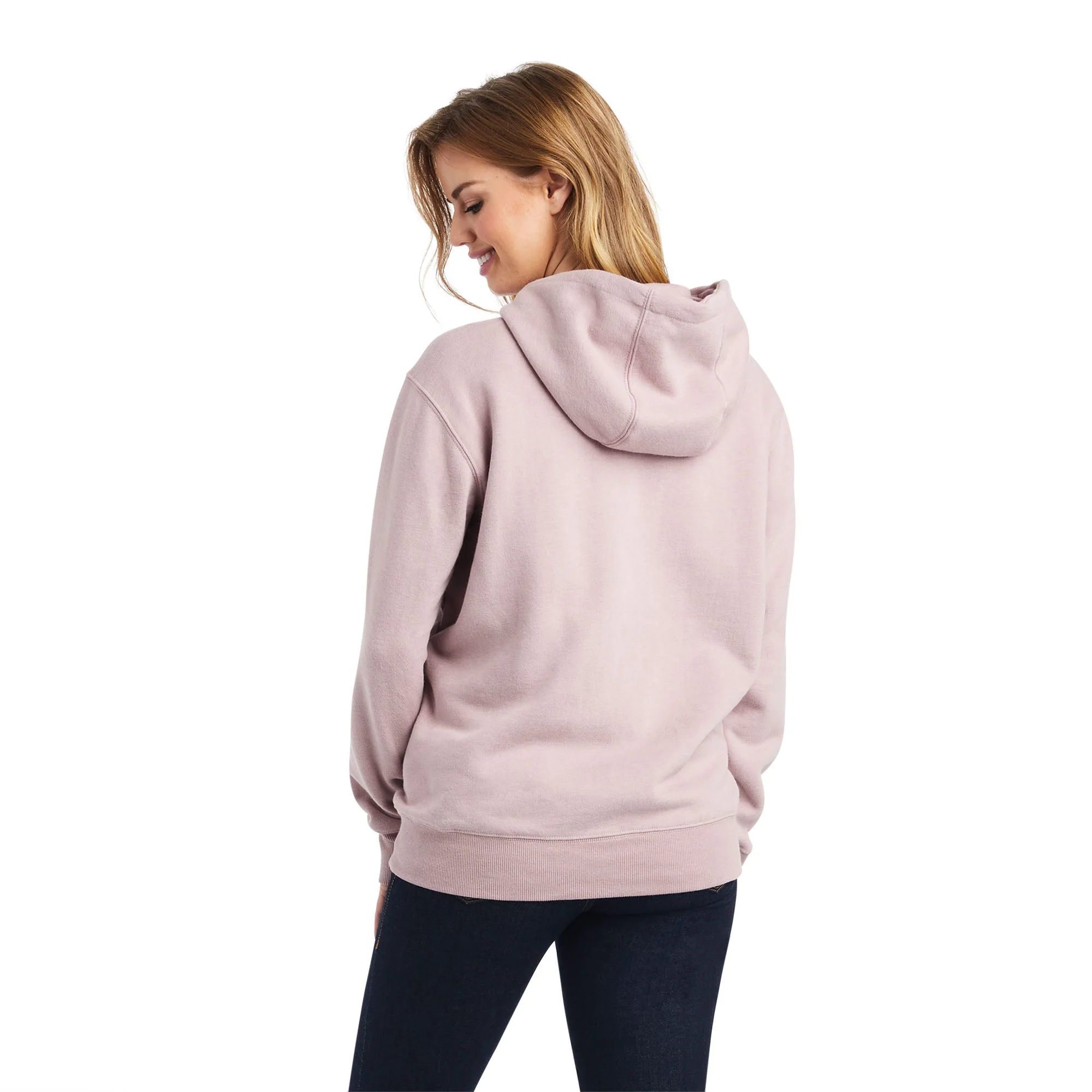 Ariat Women's Real Sequin Logo Hoodie, Rose Heather - Buy Pet Shop