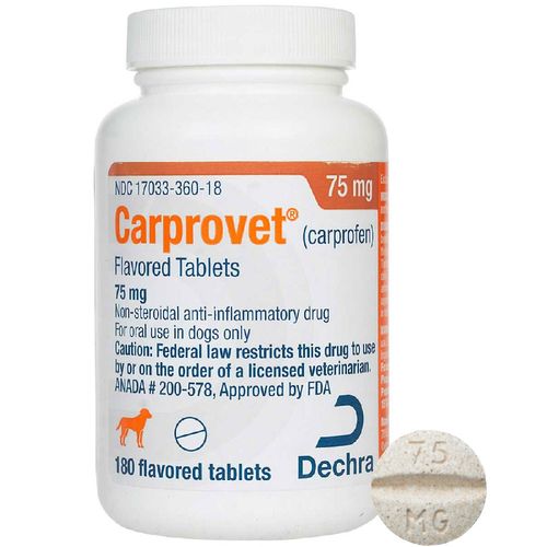 Rx Carprovet (carprofen) Flavored Tablets for Dogs - Buy Pet Shop
