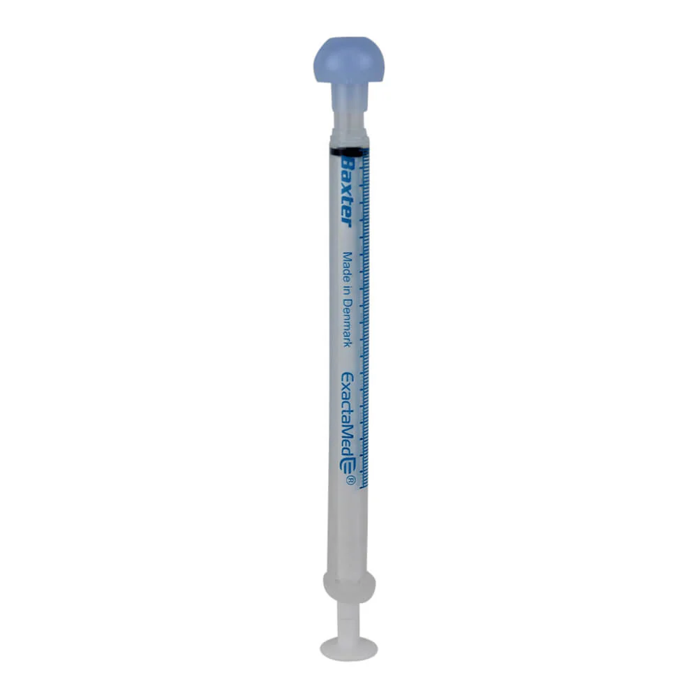 Baxter Oral Syringe, Full Plunger, Clear - Buy Pet Shop