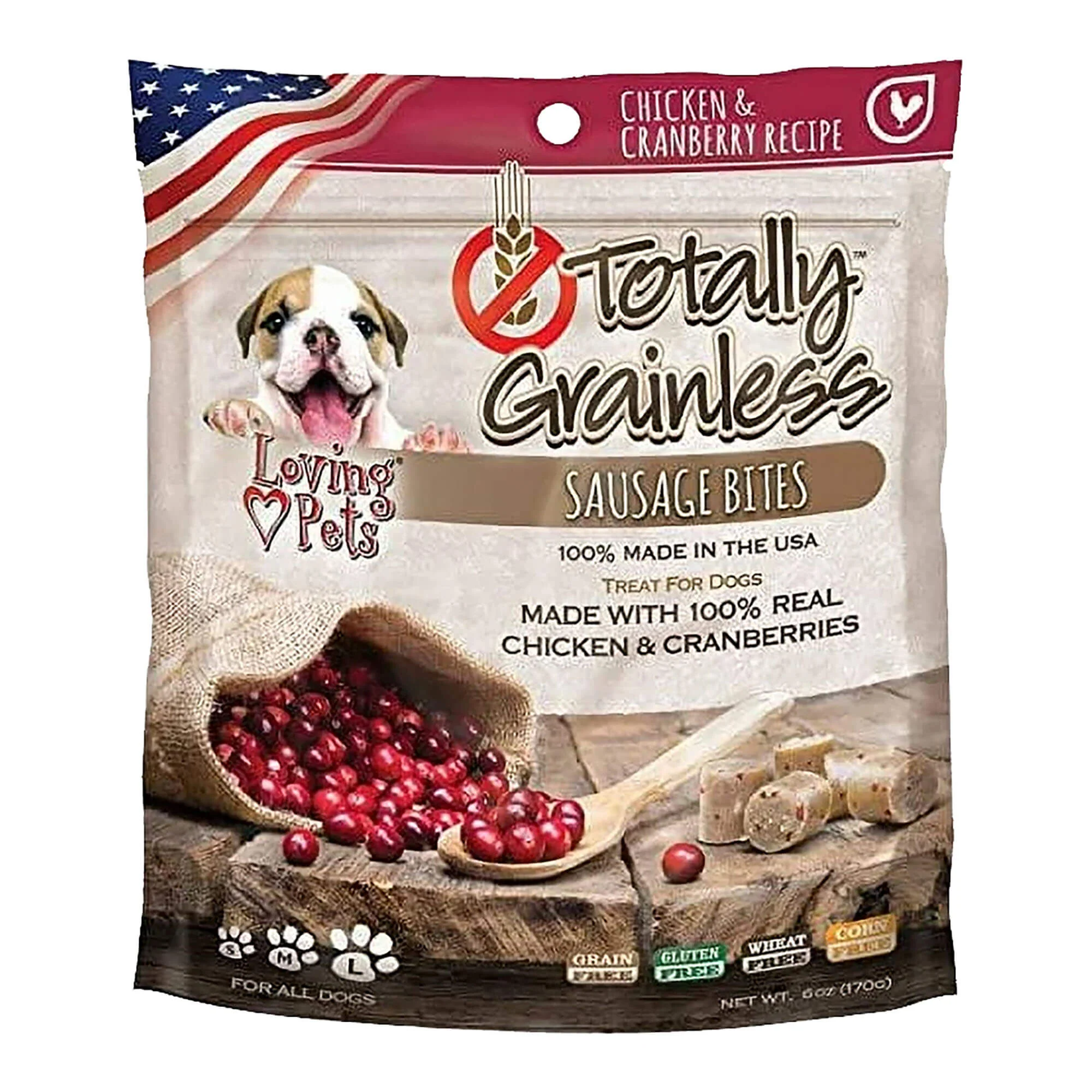 Totally Grainless Sausage Bites, 6 oz - Buy Pet Shop