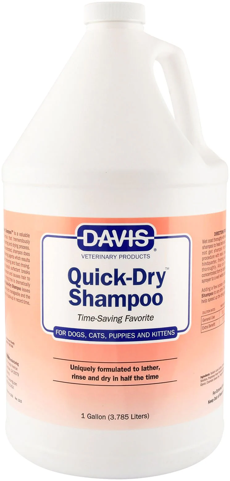Davis Quick-Dry Shampoo, Gallon - Buy Pet Shop