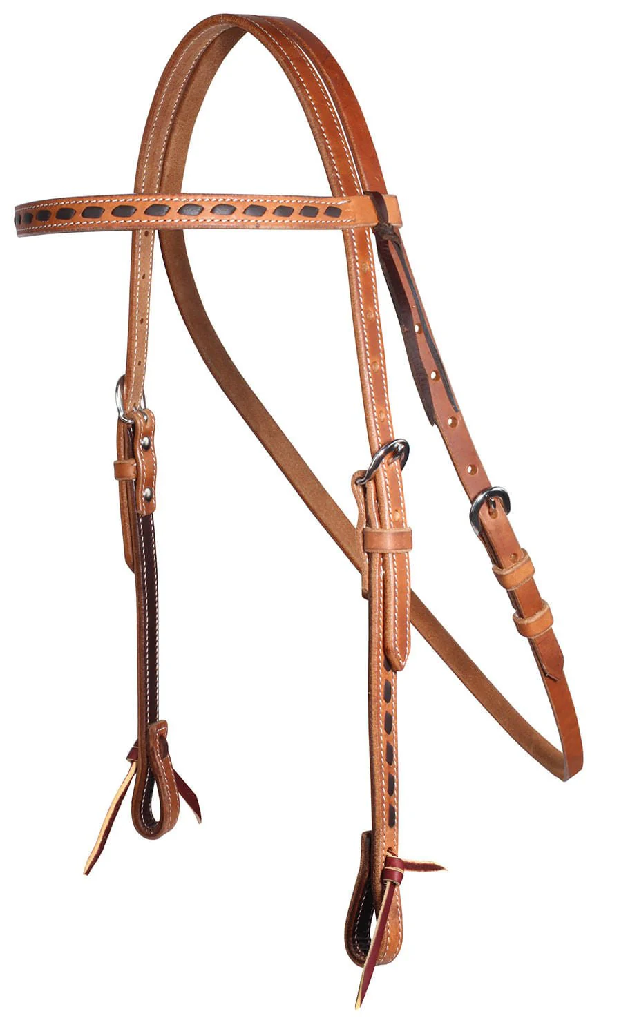 Professional's Choice Buckstitch Harness Leather Browband Headstall - Buy Pet Shop