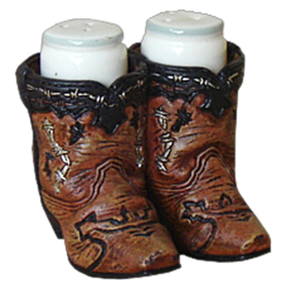 Cowboy Boots Salt and Pepper Shaker Set - Buy Pet Shop