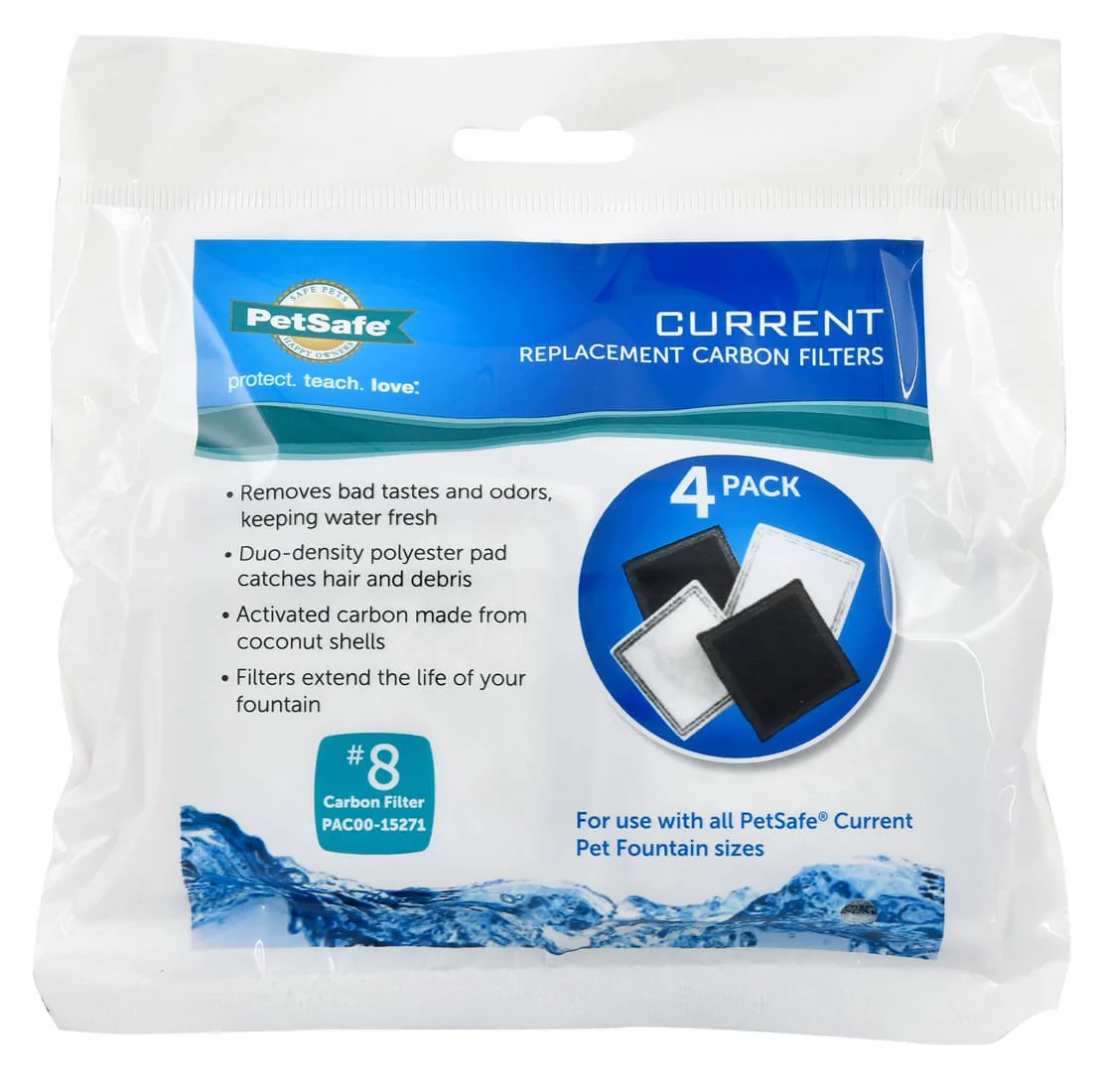 PetSafe Current Fountain Replacement Filters, 4 pk - Buy Pet Shop