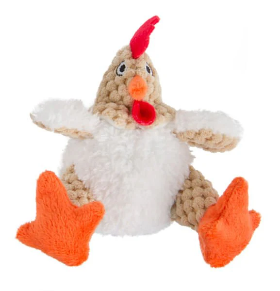 Fat White Rooster Dog Toy - Buy Pet Shop