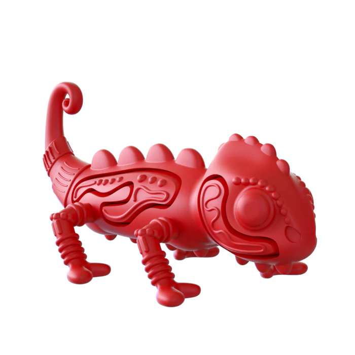Red Chameleon Chew Toy, Medium - Buy Pet Shop
