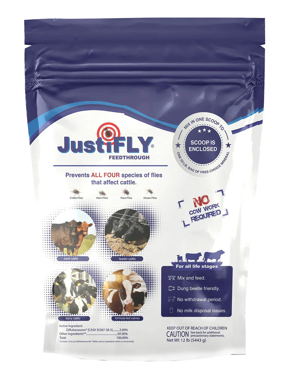 JustiFly 3% 12lb Bag - Salt - Buy Pet Shop